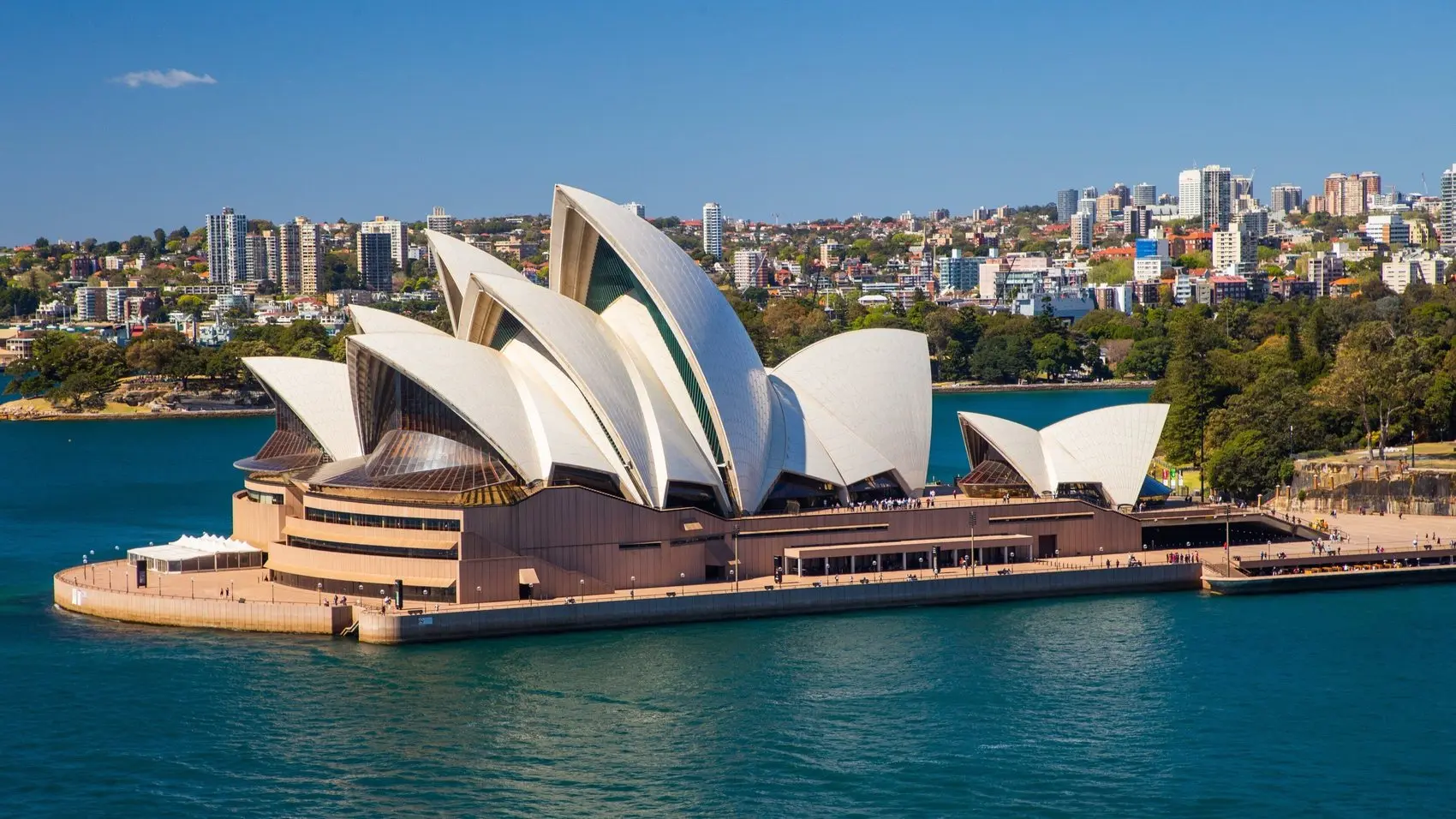 Sydney Opera House on the harbour