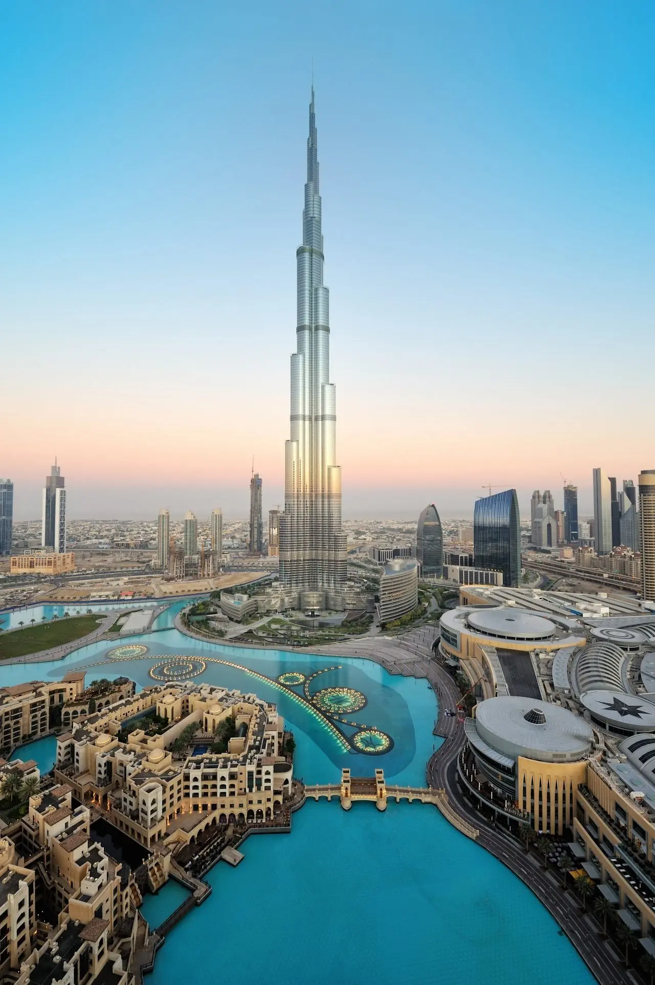 Burj Khalifa and Dubai Fountain